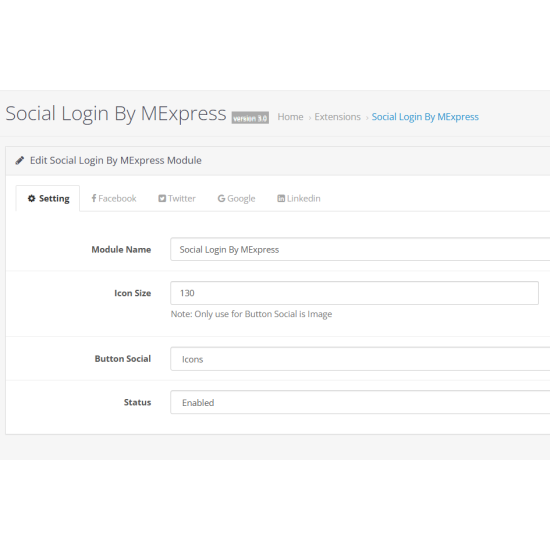 OpenCart Social Login Facebook, Google, X, LinkedIn