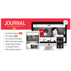 Journal 2 - Advanced Opencart Theme