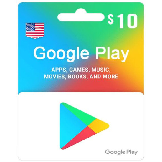 Google Play 10$ Gift Code